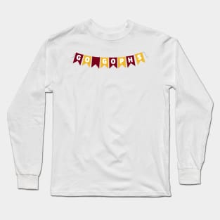 Go Gophs Flags Banner Long Sleeve T-Shirt